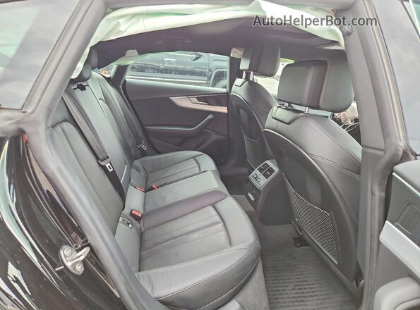 WAUENCF54JA092976 2018 AUDI A5 Черный Вид задних сидений