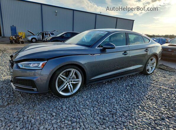 WAUENCF54KA069750 2019 AUDI A5 Gray Задня ліва чверть