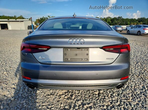 WAUENCF54KA069750 2019 AUDI A5 Gray Вид задньої частини салону