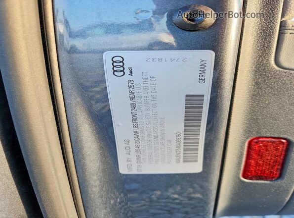 WAUENCF54KA069750 2019 AUDI A5 Gray 