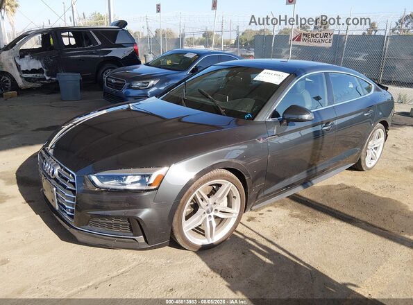 WAUENCF55JA044032 2018 AUDI A5 Gray Przód lewy