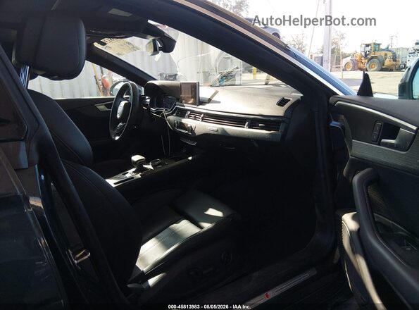 WAUENCF55JA044032 2018 AUDI A5 Gray Widok wnętrza z przodu
