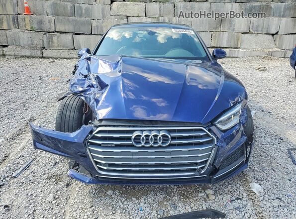 WAUENCF55KA031556 2019 AUDI A5 Blue Vista frontal