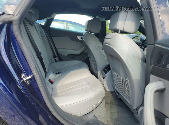 WAUENCF55KA031556 2019 AUDI A5 Blue Vista de los asientos traseros