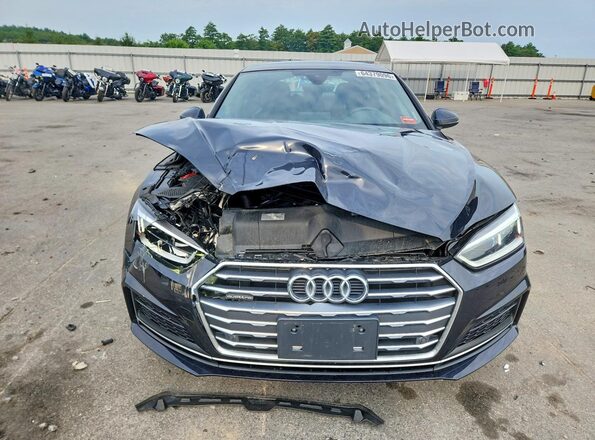WAUENCF56JA039406 2018 AUDI A5 Blue წინა ხედი