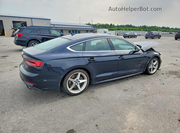 WAUENCF56JA039406 2018 AUDI A5 Blue უკანა მარჯვენა