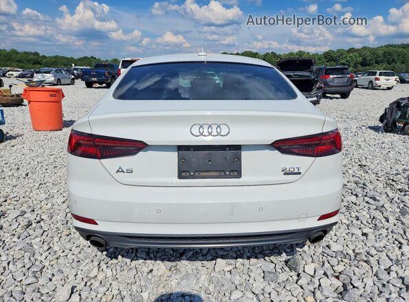 WAUENCF58JA043859 2018 AUDI A5 White Widok z tyłu