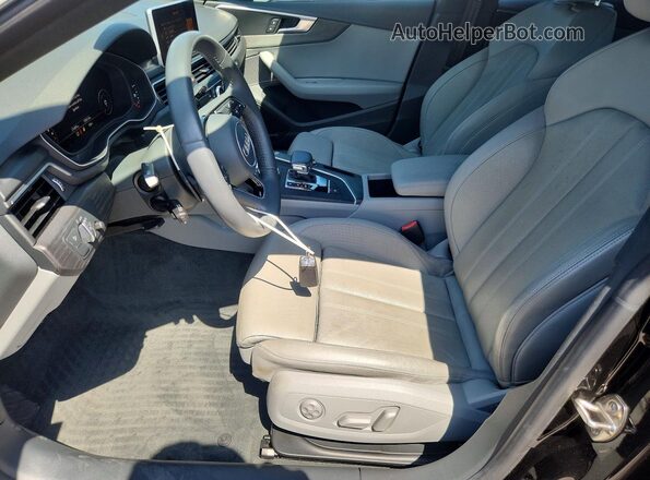 WAUENCF58JA058474 2018 AUDI A5 Black Vista interior delantera