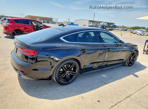 WAUENCF58JA058474 2018 AUDI A5 Black Trasero derecho