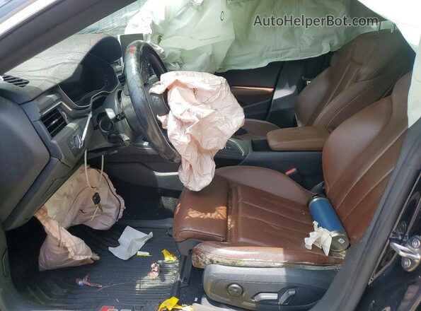 WAUENCF59JA015102 2018 AUDI A5 Blue Vista interior delantera