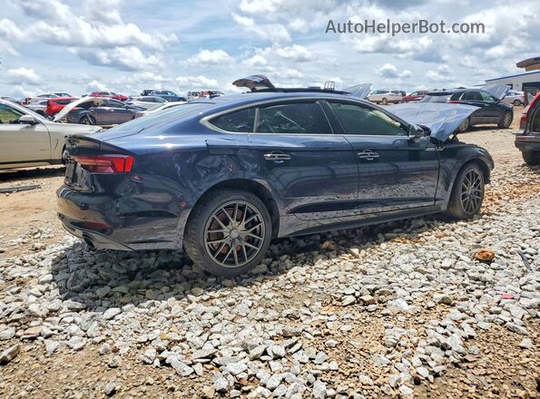 WAUENCF59JA015102 2018 AUDI A5 Blue Trasero derecho