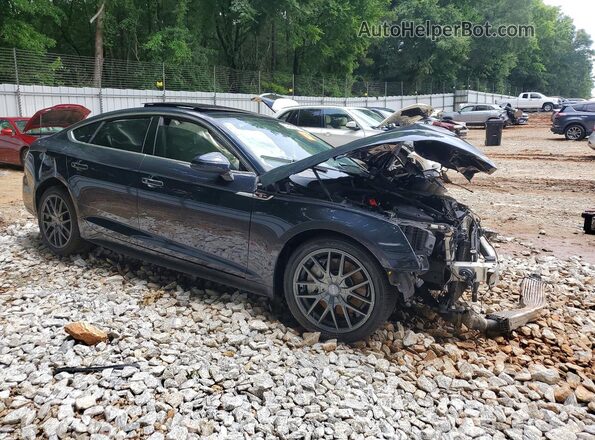 WAUENCF59JA015102 2018 AUDI A5 Blue Delantero derecho