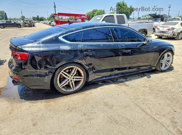 WAUENCF59JA024589 2018 AUDI A5 Black უკანა მარჯვენა