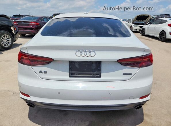 WAUENCF5XKA005454 2019 AUDI A5 White Հետևի տեսք