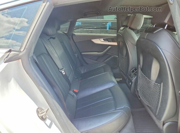WAUENCF5XKA005454 2019 AUDI A5 White Հետևի նստատեղերի տեսք