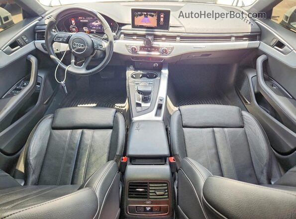 WAUENCF5XKA005454 2019 AUDI A5 White Առջևի վահանակի տեսք