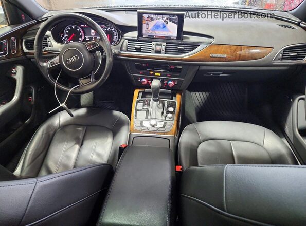 WAUF2AFC0HN033832 2017 AUDI A6 Gray Առջևի վահանակի տեսք