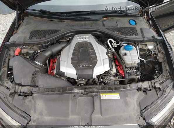 WAUF2AFC8HN004840 2017 AUDI A6 Black Вид ззаду
