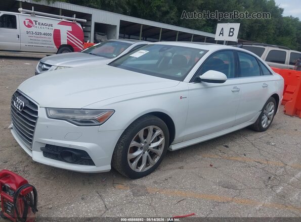 WAUF2BFC3HN069357 2017 AUDI A6 Белый Передняя левая четверть