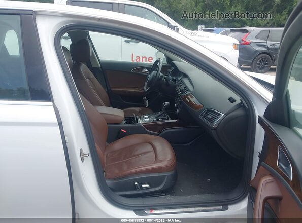 WAUF2BFC3HN069357 2017 AUDI A6 Белый Вид салона спереди