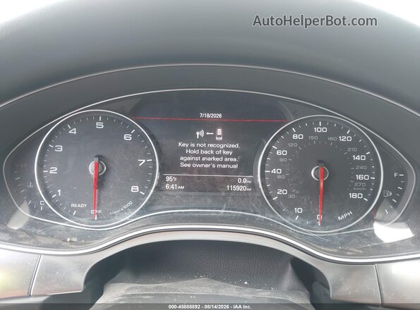 WAUF2BFC3HN069357 2017 AUDI A6 Белый Вид задних сидений