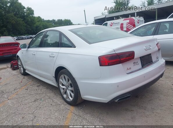 WAUF2BFC3HN069357 2017 AUDI A6 Белый Задняя левая четверть
