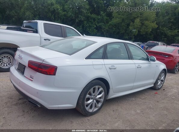 WAUF2BFC3HN069357 2017 AUDI A6 Белый Вид задней части салона