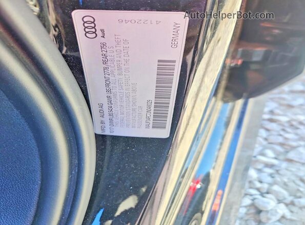 WAUF3AFC7JN046029 2018 AUDI A6 Black Vista del compartimento del motor