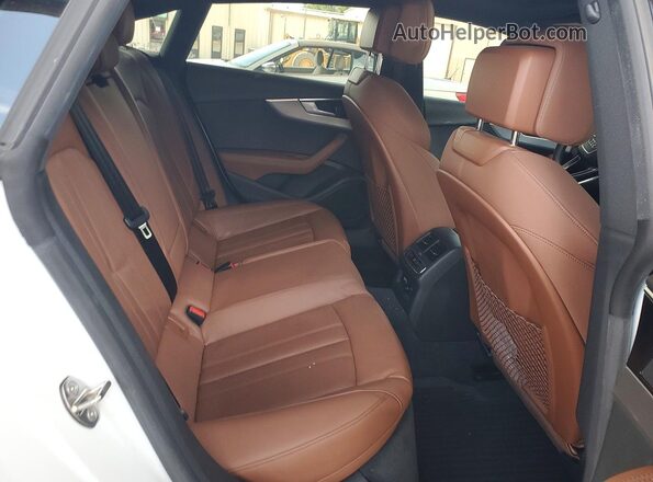 WAUFACF52MA009744 2021 AUDI A5 Белый Вид задних сидений