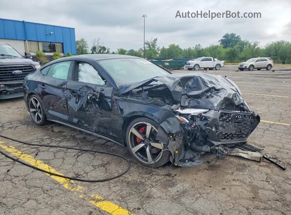 WAUFACF53PA016805 2023 AUDI A5 Черный Передняя правая четверть