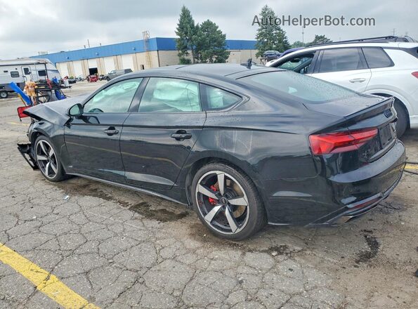 WAUFACF53PA016805 2023 AUDI A5 Черный Задняя левая четверть
