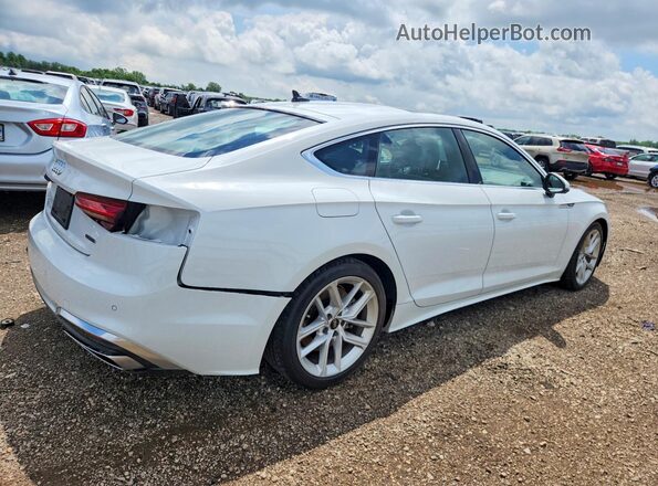 WAUFACF54PA057489 2023 AUDI A5 Белый Задняя правая четверть