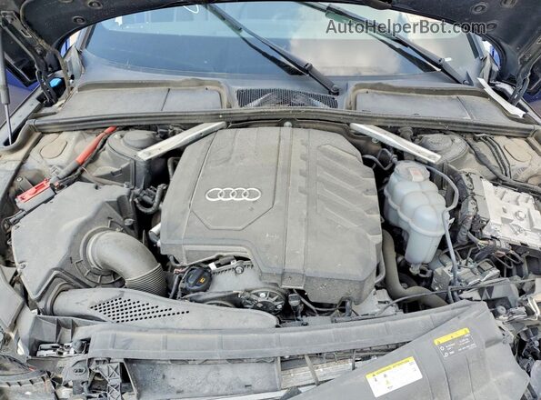 WAUFACF55RA097888 2024 AUDI A5 Blue Вид задньої частини салону