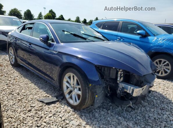 WAUFACF55RA097888 2024 AUDI A5 Blue Передня права чверть