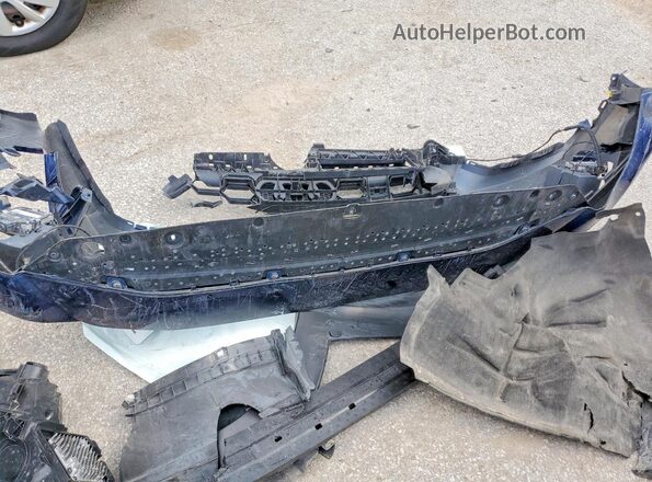 WAUFACF55RA097888 2024 AUDI A5 Blue Вид підкапотного простору