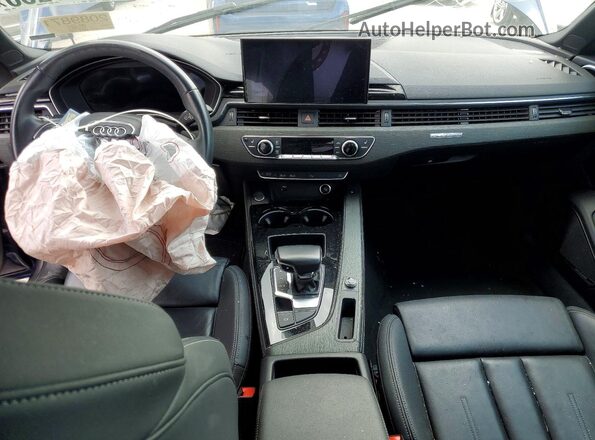 WAUFACF55RA097888 2024 AUDI A5 Blue Вид панелі приладів