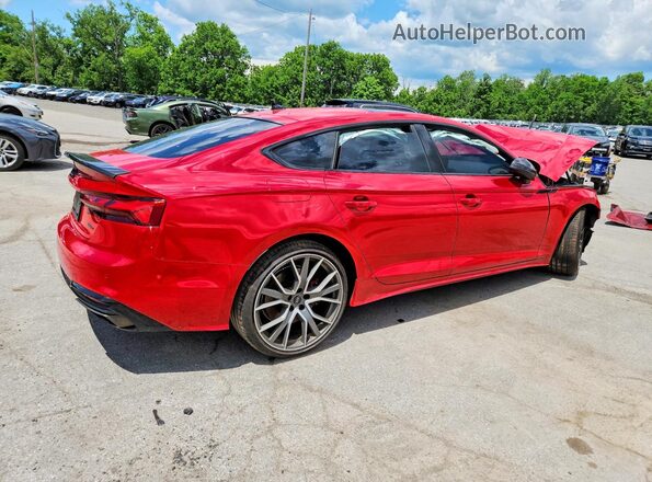 WAUFACF55SA002560 2025 AUDI A5 Red Задня права чверть
