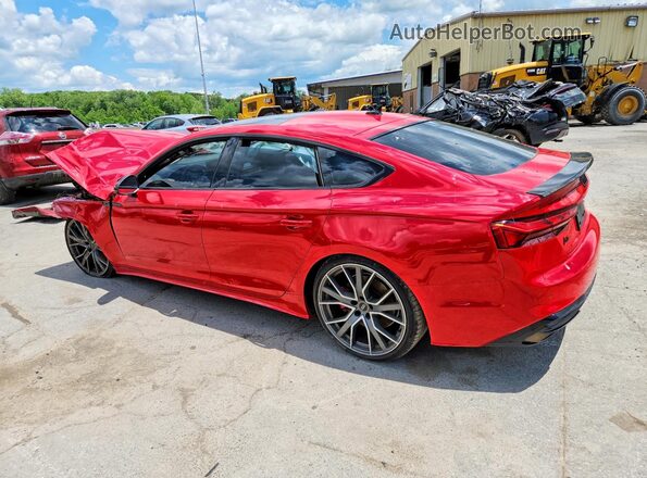 WAUFACF55SA002560 2025 AUDI A5 Red Задня ліва чверть