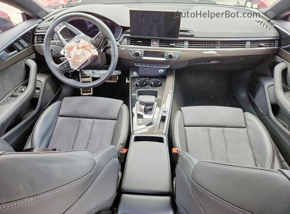 WAUFACF55SA002560 2025 AUDI A5 Red Вид панелі приладів