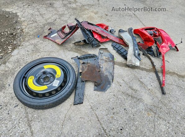 WAUFACF55SA002560 2025 AUDI A5 Red Вид підкапотного простору