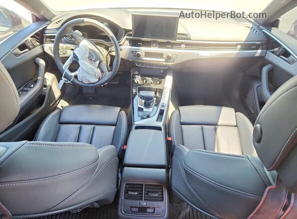 WAUFACF58RA040262 2024 AUDI A5 White Вид панелі приладів