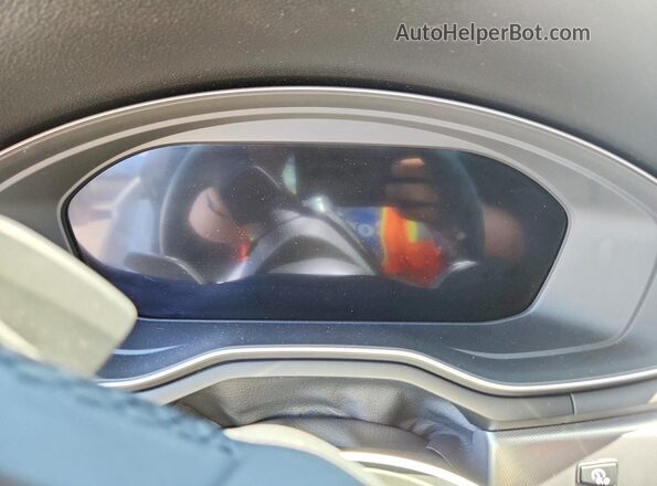 WAUFACF58RA040262 2024 AUDI A5 White Вид щитка приладів