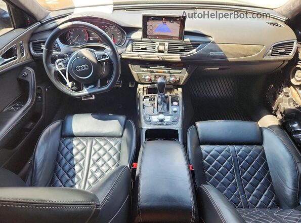 WAUFFAFC1JN026513 2018 AUDI S6 Черный Вид панели приборов