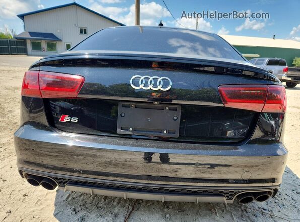 WAUFFAFC1JN026513 2018 AUDI S6 Черный Вид сзади
