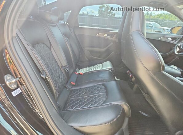 WAUFFAFC1JN026513 2018 AUDI S6 Черный Вид задних сидений