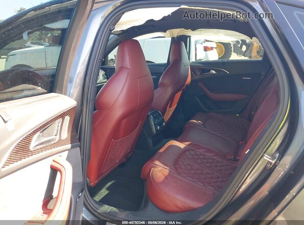 WAUFFAFC2JN034913 2018 AUDI S6 Gray VIN კოდის სტიკერის ხედი