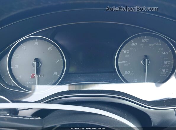 WAUFFAFC2JN034913 2018 AUDI S6 Gray უკანა სავარძლების ხედი