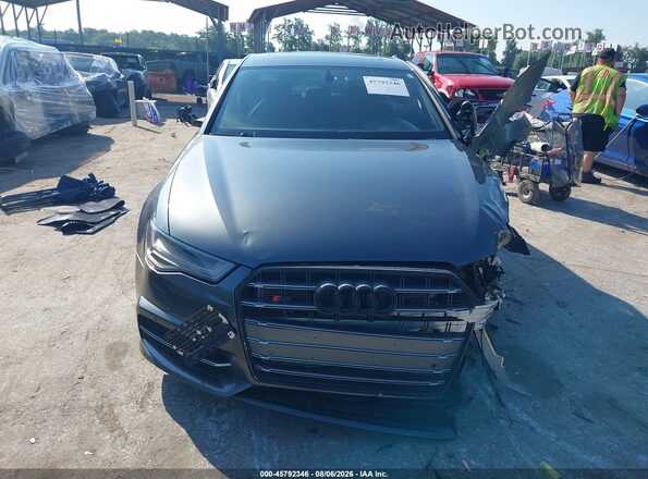 WAUFFAFC2JN034913 2018 AUDI S6 Gray ხელსაწყოთა პანელის ხედი