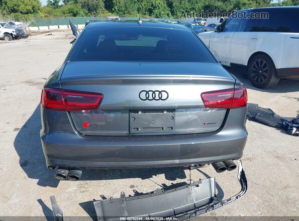 WAUFFAFC2JN034913 2018 AUDI S6 Gray 