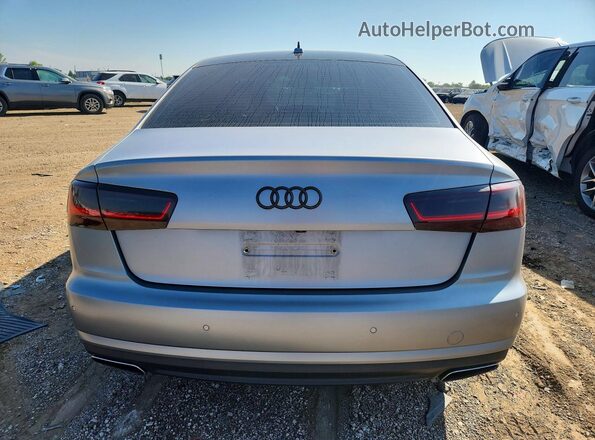 WAUFFAFC4GN098749 2016 AUDI A6 Silver Vista trasera